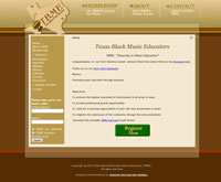 Texas Black Music Educators Client - Texas Black Music Educators
